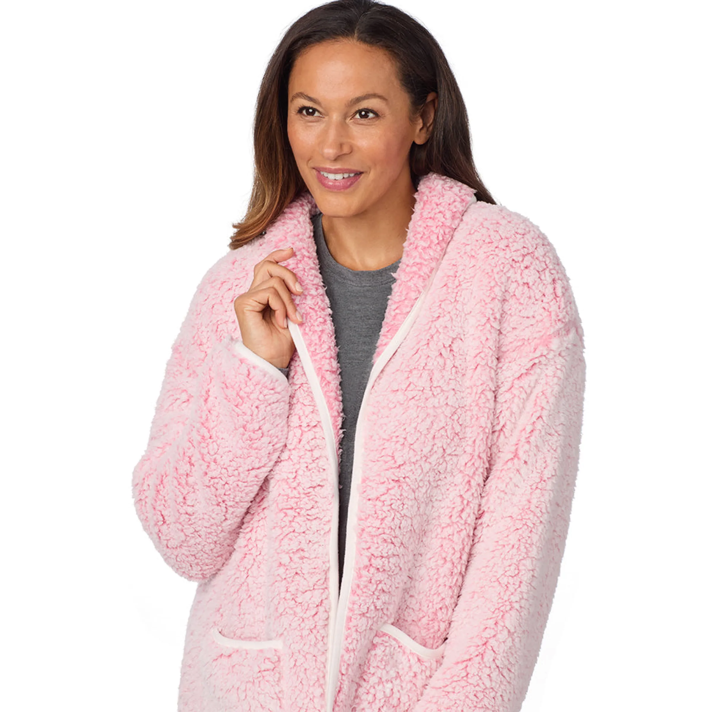 Discount Snuggle Up Sherpa Cardi Women Sleepwear|Long Sleeves