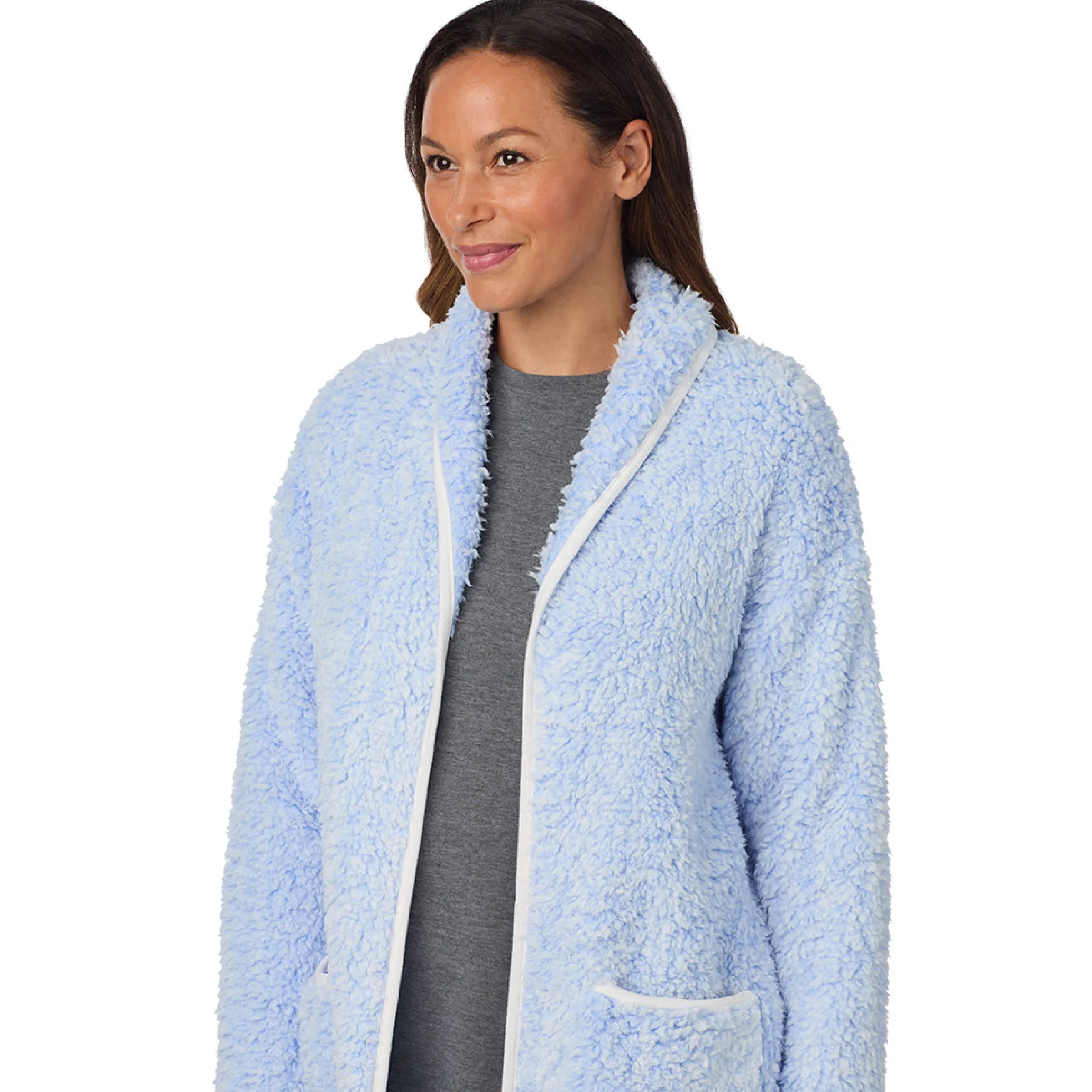 Discount Snuggle Up Sherpa Cardi Women Sleepwear|Long Sleeves