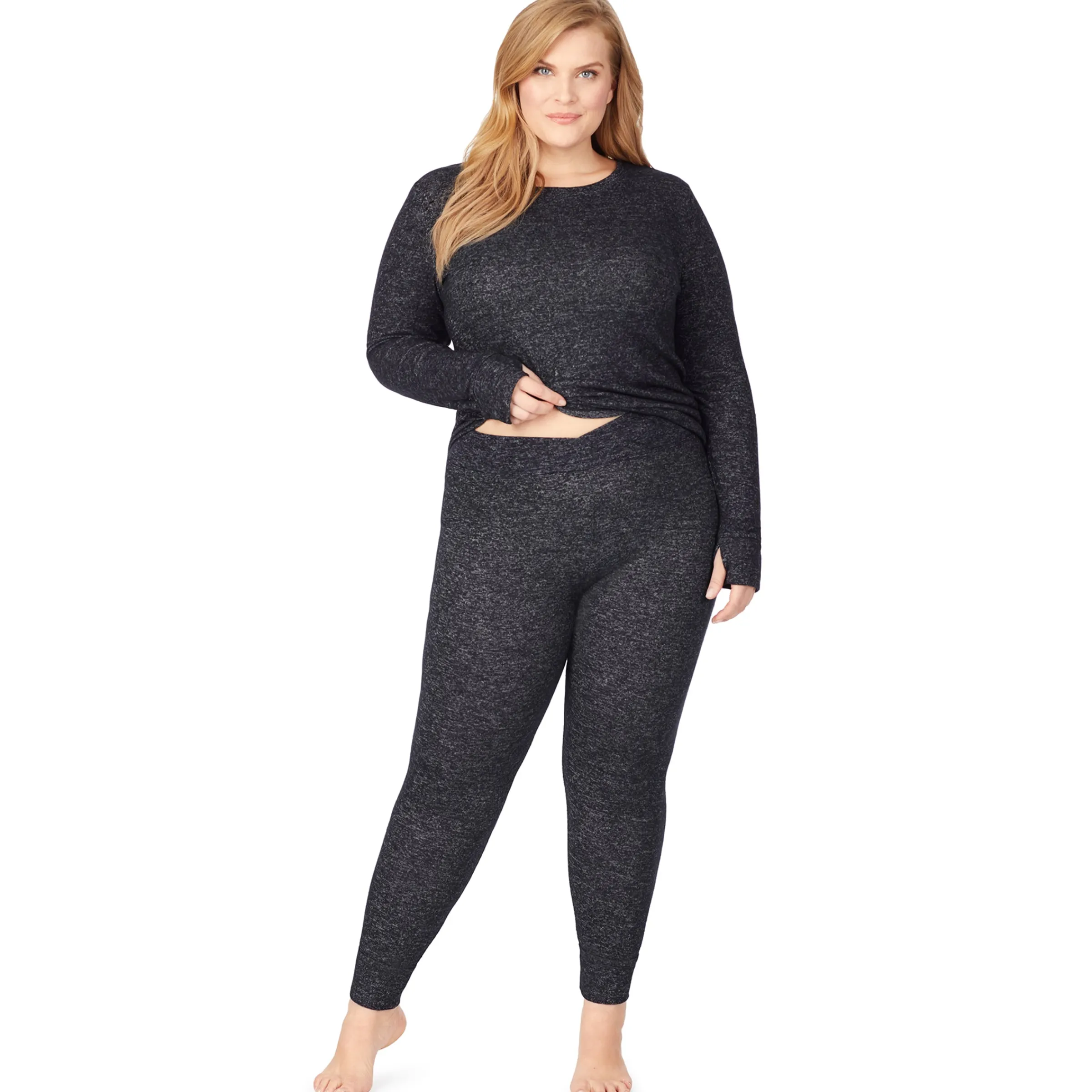 Best SoftKnit Legging PLUS Women Plus Size|Bottoms