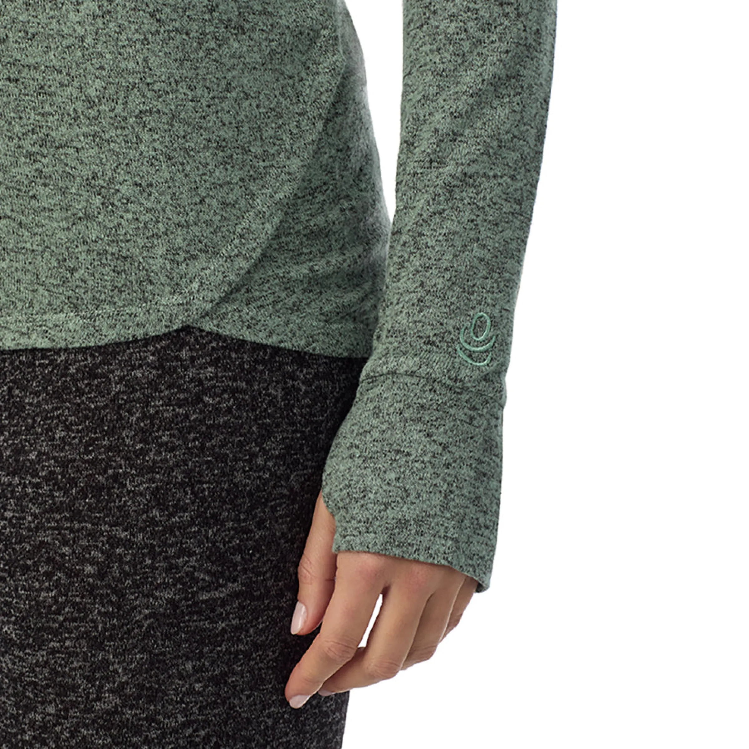 Discount SoftKnit Long Sleeve Crew Women Long Sleeves