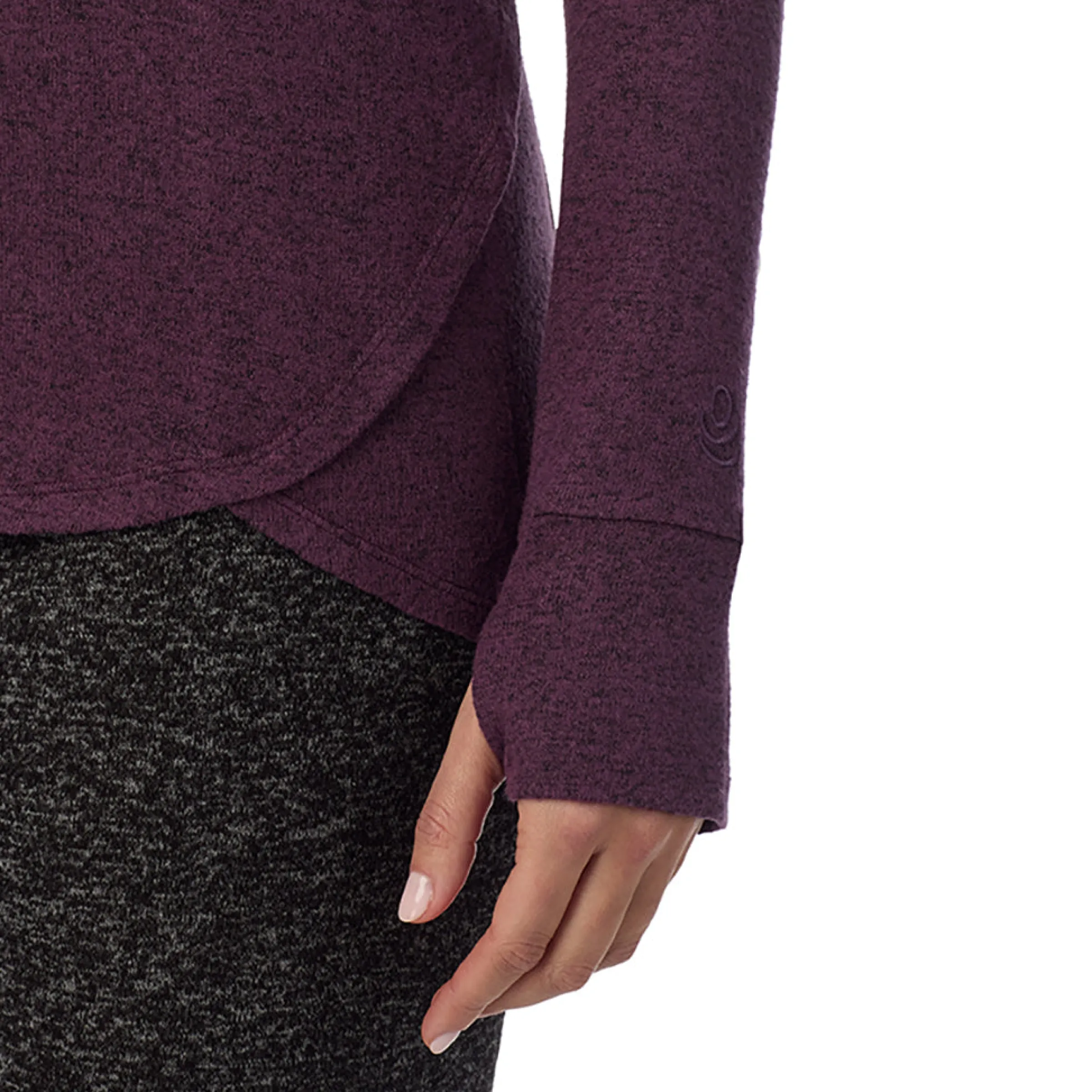 Discount SoftKnit Long Sleeve Crew Women Long Sleeves