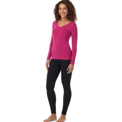 Hot Softwear With Stretch Long Sleeve V-Neck Women Long Sleeves