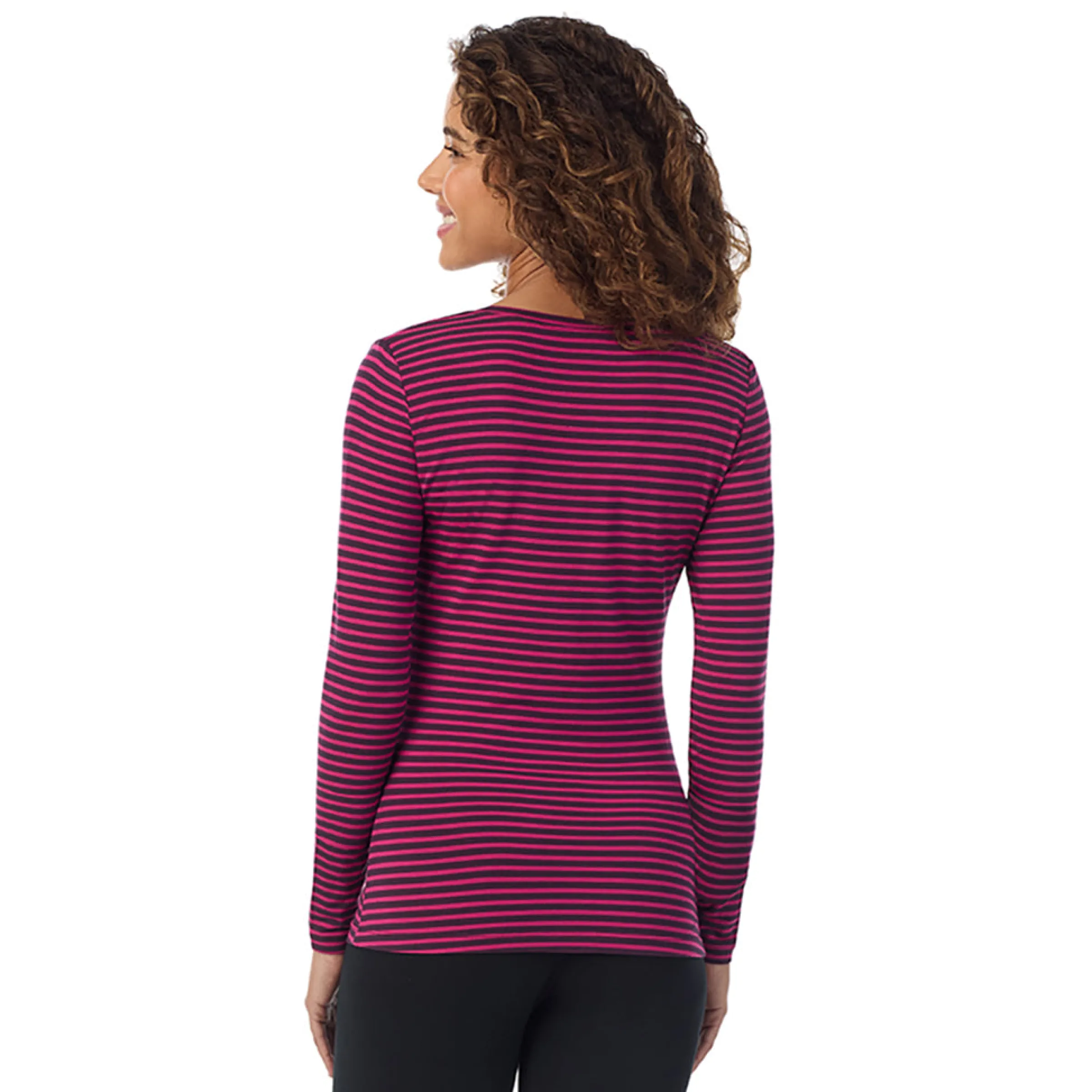 Hot Softwear With Stretch Long Sleeve V-Neck Women Long Sleeves