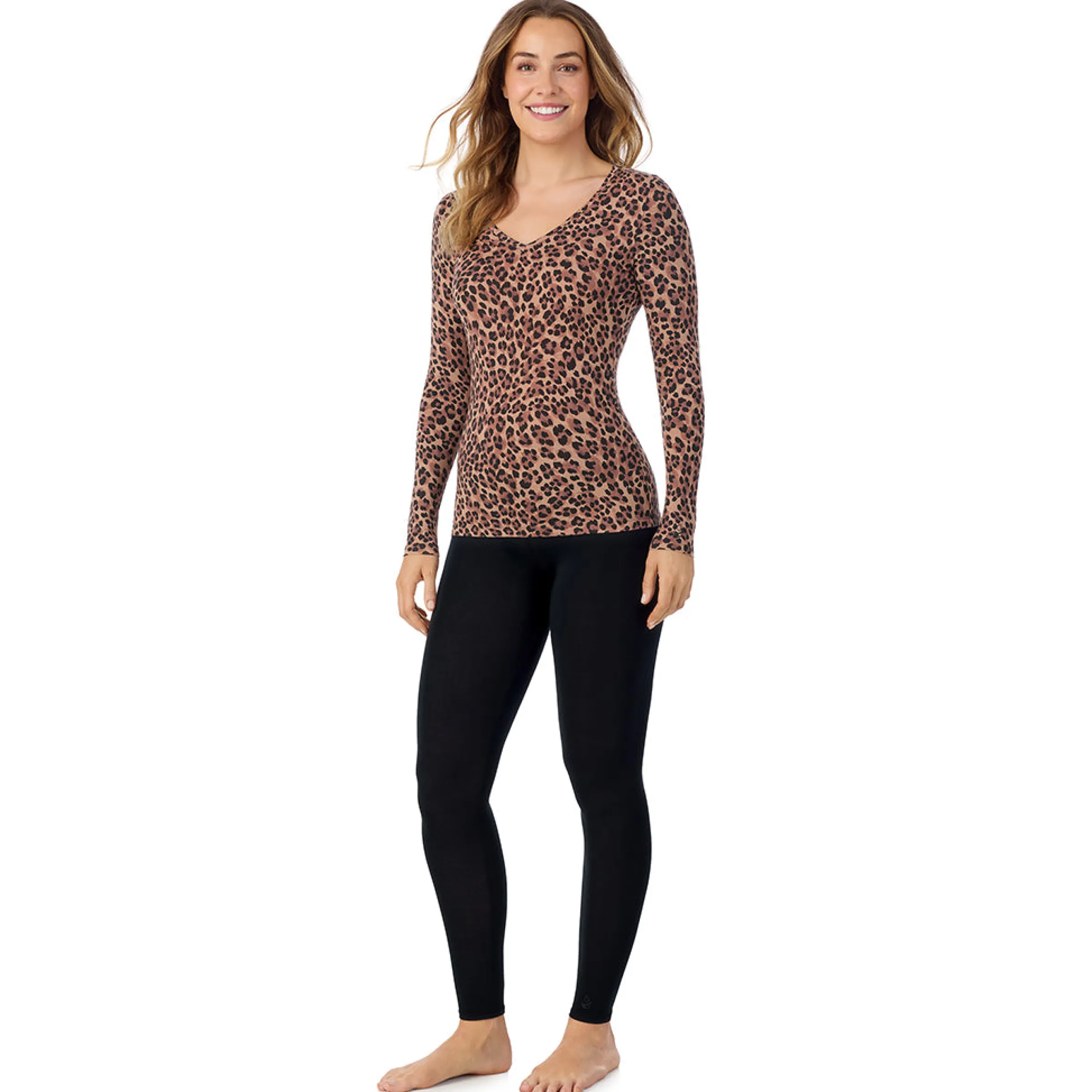 Hot Softwear With Stretch Long Sleeve V-Neck Women Long Sleeves