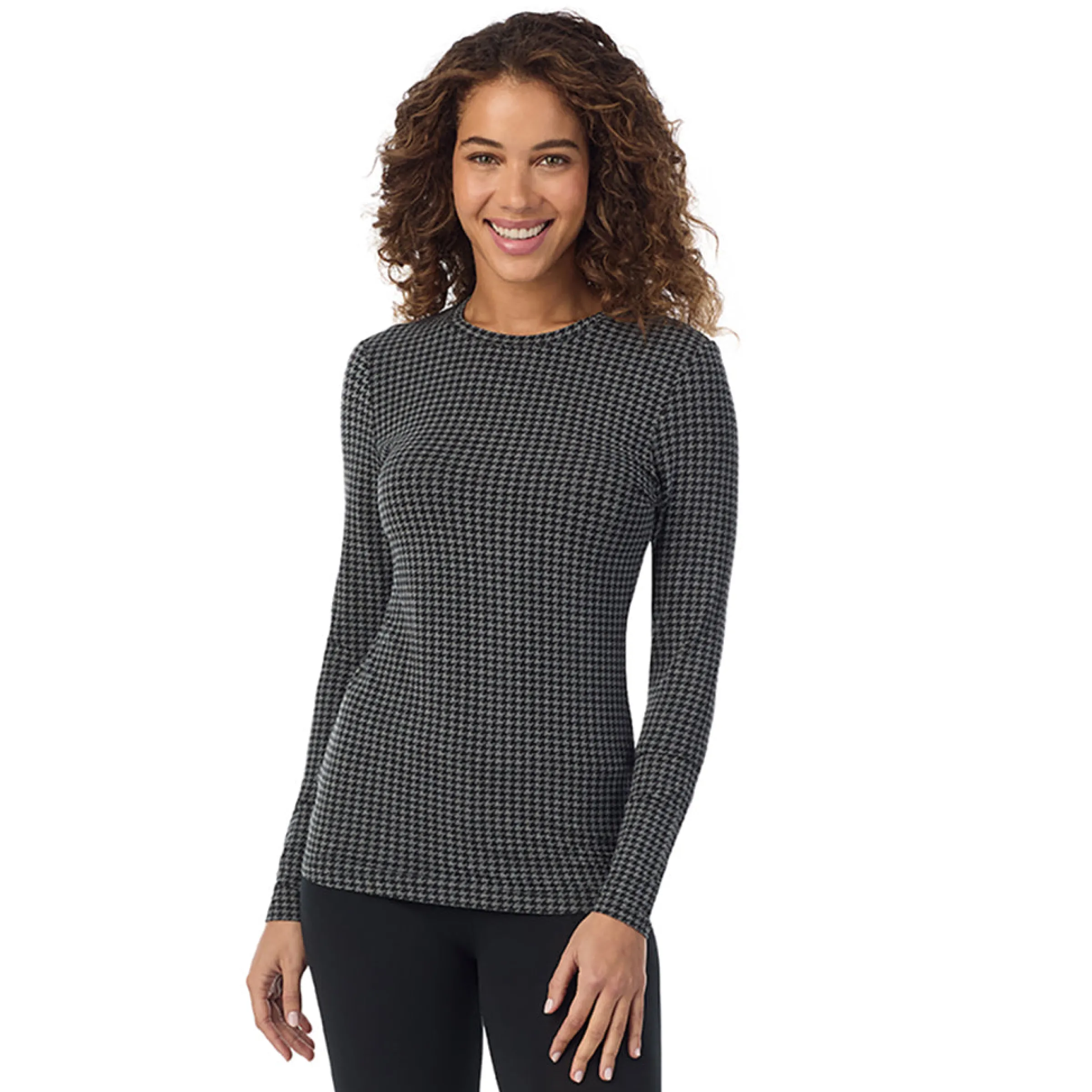 New Softwear With Stretch Long Sleeve Crew PETITE Women Petite + Tall|Long Sleeves