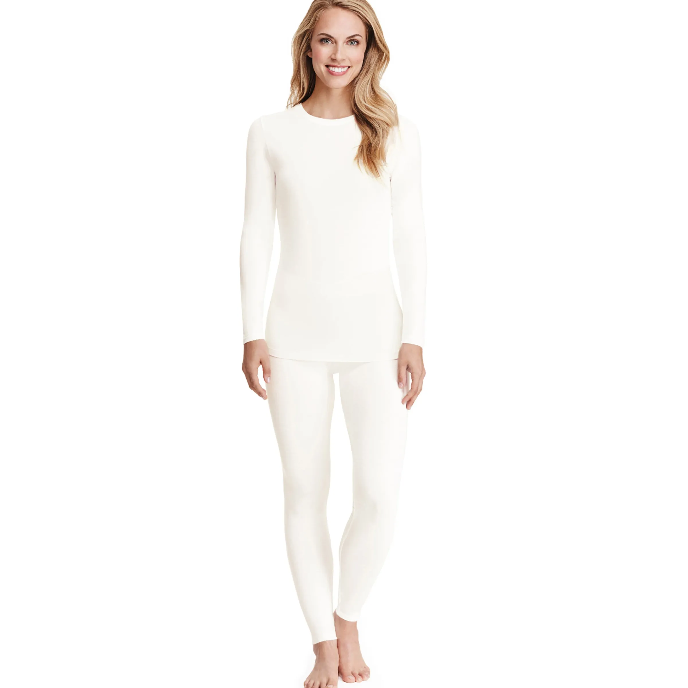 Clearance Softwear With Stretch Long Sleeve Crew TALL Women Petite + Tall|Long Sleeves