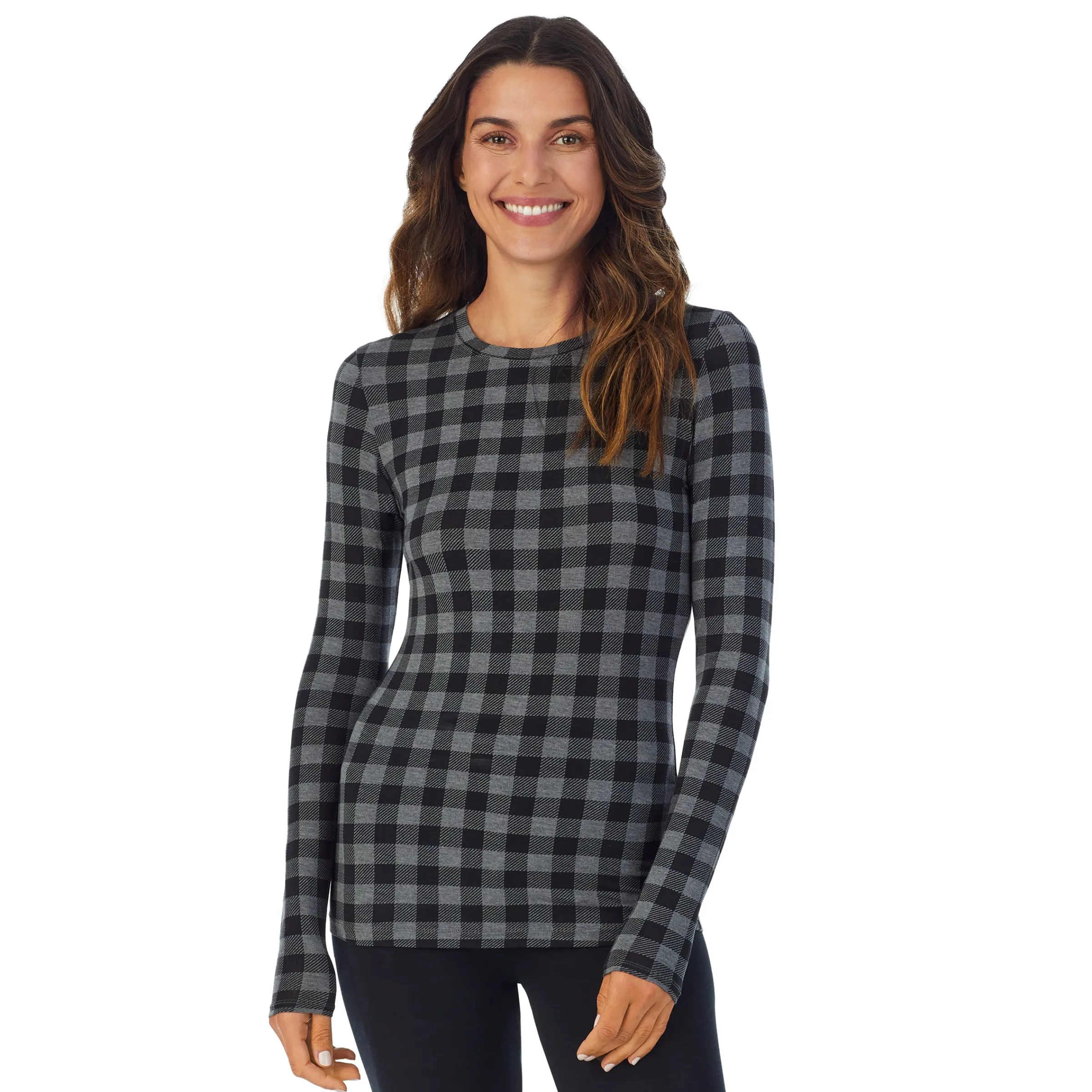 Clearance Softwear With Stretch Long Sleeve Crew TALL Women Petite + Tall|Long Sleeves