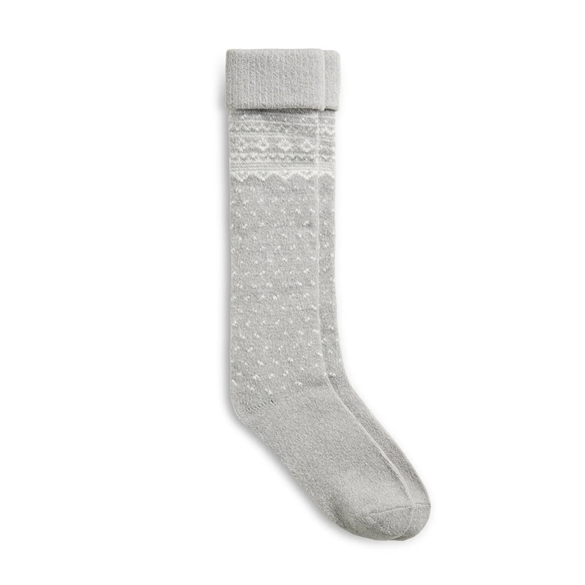 Outlet Turncuff Fairisle Knee High Sock Women Socks|Women's Accessories