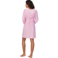 Sale Vintage Terry Wrap Robe with Hood Women Sleepwear