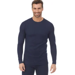 Best Waffle Thermal Long Sleeve Crew Tops