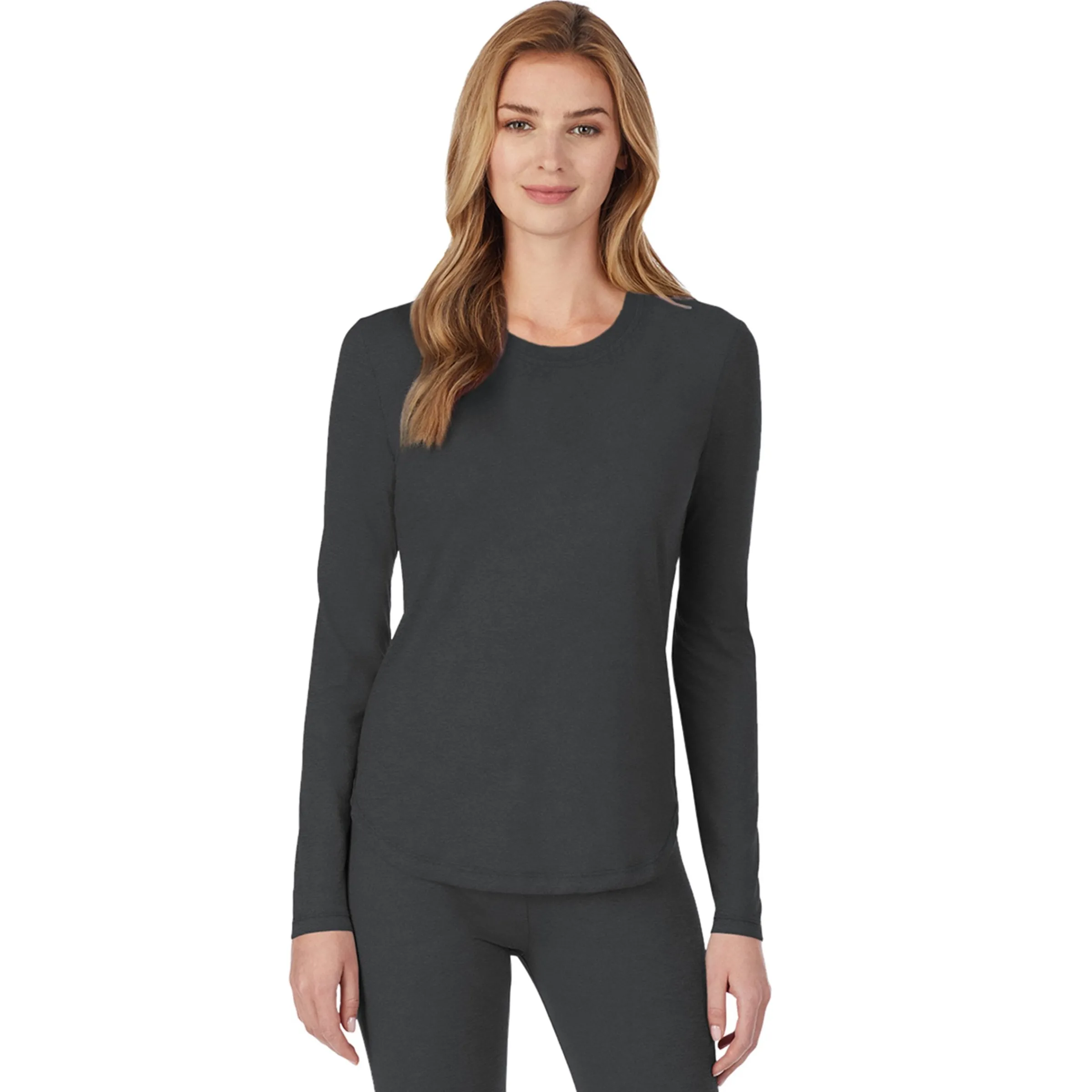 New Womens Underscrub Crew Neck Top Women Womens Underscrubs|Long Sleeves
