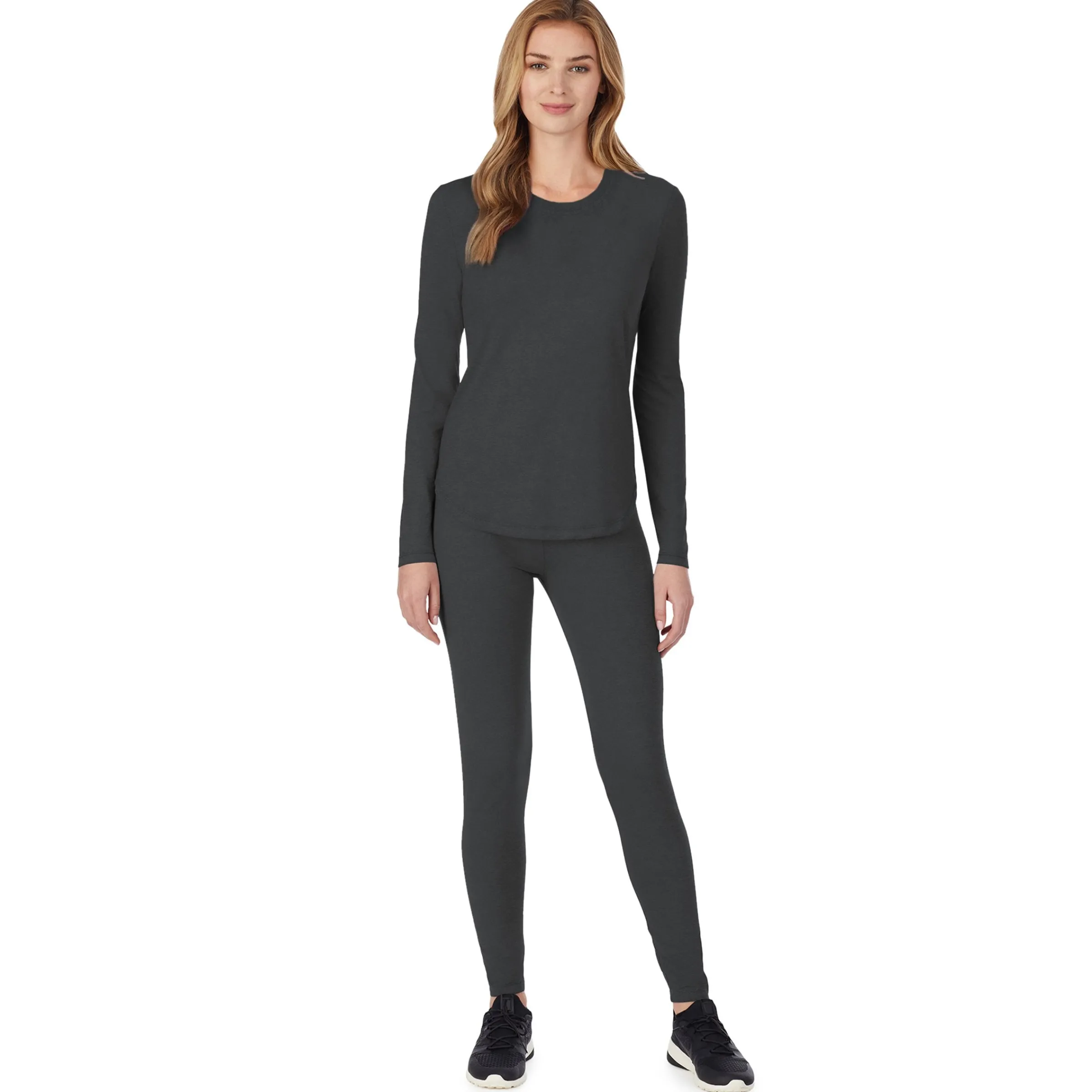 New Womens Underscrub Crew Neck Top Women Womens Underscrubs|Long Sleeves
